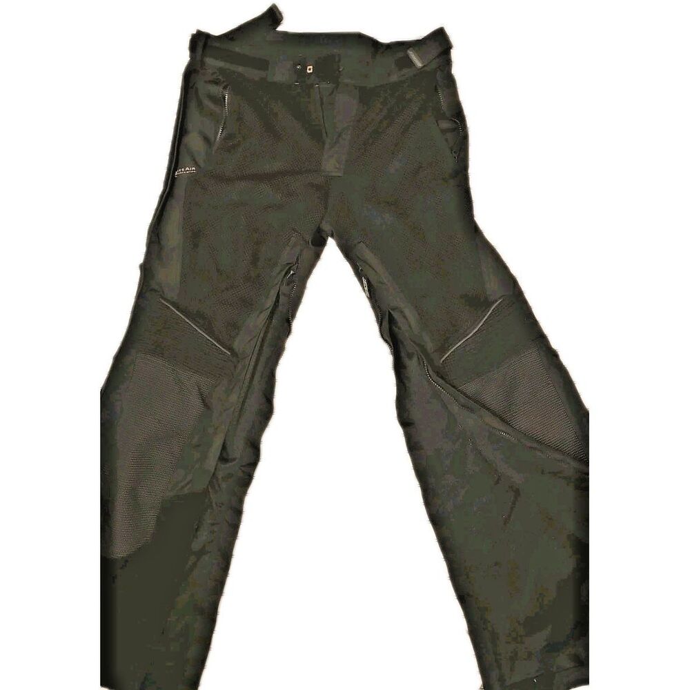 Joe Rocket Phoenix Ion Mens Mesh Motorcycle Pants SZ LG (Short) Black WITH Armor